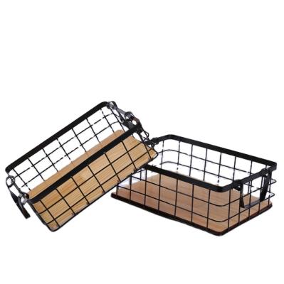 China High Quality Stocked Metal Fruit Kitchen Storage Basket Fruit Metal Storage Basket Kitchen Storage Basket for sale