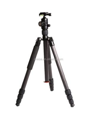 China Can be professional foldable monopod cnc processing carbon fiber video camera tripod with ball head for sale