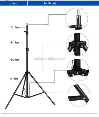 China Video camera photographic equipment photo studio camera light stand for sale