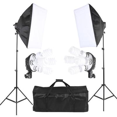 China Photo Studio Lighting Soft Kit Box Kit With Four Bulb Holder Lighting Photography DYAK for sale