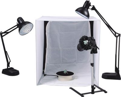 China E-Reise Portable Soft Cube Black Boxed Studio Photo Booth and Photo Booth Background Kit LW-CLK08 for sale