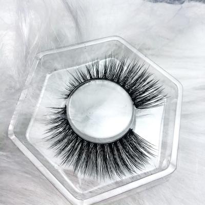 China Long Natural Hot Selling Lashes Box Packing Wholesale Box Packing High Quality 3d Fake Mink Lashes Lashes for sale