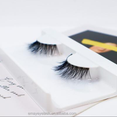 China Best Selling 25mm Long Lashes 8d False Mink Eyelashes Real Mink 3d Fur Natural Eyelash Beautier Private Label for sale