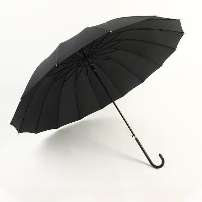 China Modern Japan Hot Selling Large Size Umbrella Fashion Solid Color Straight Umbrella Strong Windproof Umbrella for sale