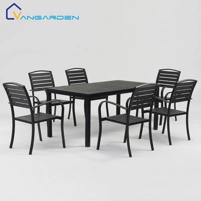 China Waterproof Outdoor Furniture Low Price Dining Outdoor Garden Furniture Metal Chair for sale