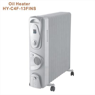 China Hotel HY-C4F-13fins 2500W 11 Electric Oil Filled Radiator Radiator Fins Turbo Fan for sale