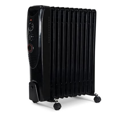 China Hotel Oil Filled Heater, Plug In Cut Out, 24 Hours Portable Electric Heater, Timer Thermal Safety & Fan, 11 Fins 400 Up To 2500W for sale