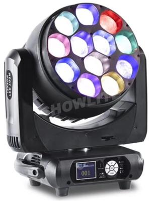 Cina carrello del lavaggio dello zoom In1 della luce 4 del carrello di 12x40 W Rgbw LED per effetto di Cocnert in vendita