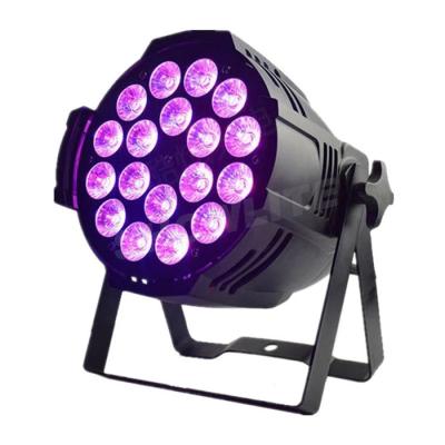 China La etapa LED del partido del acontecimiento equipara luces del lavado que puede RGBWA+UV 18*18W 6 en 1 par llevó par de la luz 4in1/5in1 de la etapa en venta