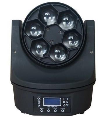 China 6x10w Bee Eyes 4 In 1 RGBW LED Moving Head Light For Party Events  DJ Night Club Disco LED stage light for sale