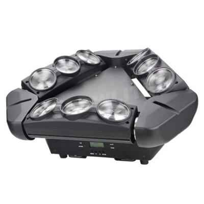 China Strahln-beweglicher Kopf helles LED 9*10W RGBW Spinnen-LED STANGEN-DJ-Disco Effekt-Licht zu verkaufen