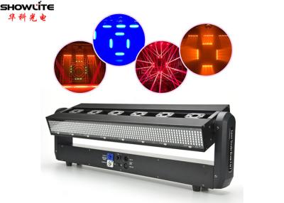 China Luz principal de mudanza del estroboscópico del haz de DJ del estroboscópico del laser de la cabeza del laser de la barra del haz gordo rojo claro móvil multifuncional del laser Rgb en venta