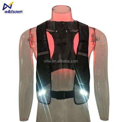 China Water Proof Reflective Vinyl For Safety Vest Kids Motorcycle Safety Gear Safety Vest Double Layer Reflective Mesh for sale