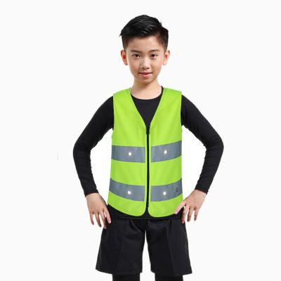 China Water Proof Manufacturer High Quality Direct Selling USB Charging High Current Child Safety Strength Safety Vest for sale