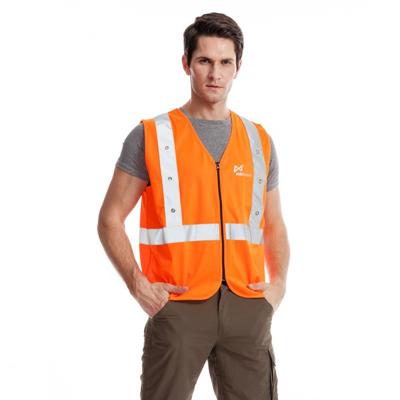 China Flashing Vest Hi Vis Led Reflective Safety Water Proof Style Red Light Road Vest New for sale