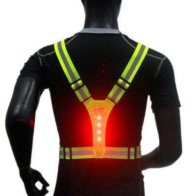 China Water Proof High Visibility LED Man Woman Kid Child Vest Cycling Reflective Safety For Running for sale