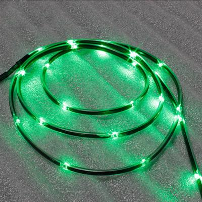 China Eco - Friendly Battery Operated Rechargeable Flashing Waterproof Led Rope Light For Outdoor for sale