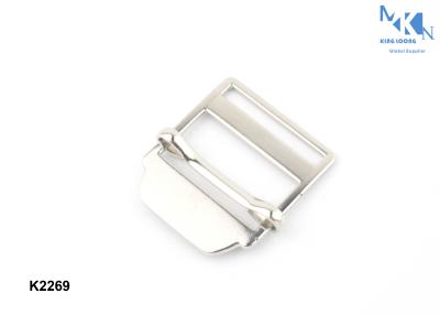 China Fashion Style Metal Belt Buckle 25mm Pin Buckle Nickle Color Plating For Fabric Belt for sale