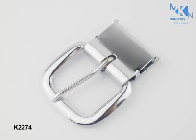 China Screw Type Metal Strap Buckles , Professional Leather Belt Pin Buckle for sale