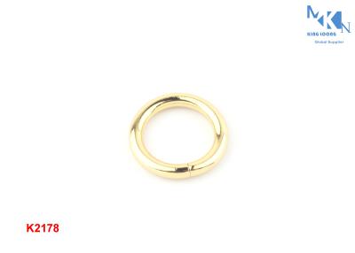 China Mode-Art-Geldbeutel-Ringe Hardware, 19mm innere Größen-Metallo-ringe für Handtaschen zu verkaufen