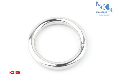 China 3 Zoll-Metallo-ring Schnallen-glänzende helle kundenspezifische Handtaschen-Hardware-Zusätze zu verkaufen