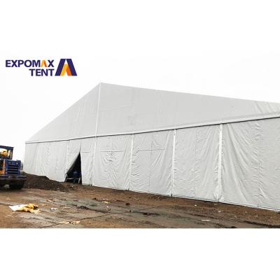 China China Long Life Big Even Roof Top Outdoor Aluminum Fram Display Temporary Warehouse Storage Tent for sale