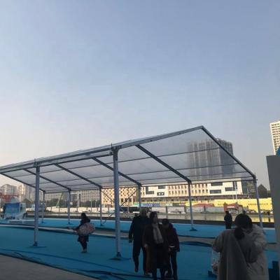 China Long Life PVC Transparent Aluminum Frame Outdoor Customized Trade Show Tent for sale