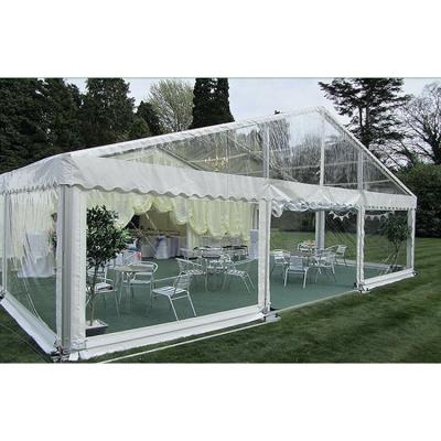 China Luxury transparent banquet wedding party tent high quality long life glamping promotion15m width for sale