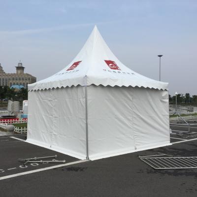 China Water proof 3m hot sale aluminum gazebo pagoda exhibition party tents with print for sale Canada for sale