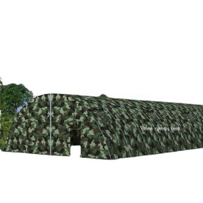 China Long Life Outdoor Green Blue Camouflage Arched Shelter Tent For Sale for sale