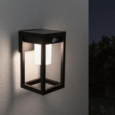 China Modern Solar Garden Style Motion Sensor 2W Lights New Outdoor Wall Sconce Mounted Aluminum Garden for sale