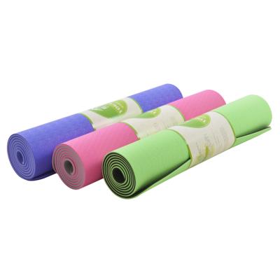 China High Quality Eco-Friendly Yoga Matt Gymnastics Yoga Pilate Exercise Band Mat for sale