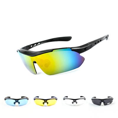 China Outdoor Sport Glasses Extreme Sport Riding Custom Logo Cycling Sunglasses Polarized Frames for sale