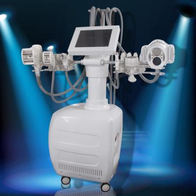 China Máquina de Lipo 40Kpa Cryolipolysis, cuerpo de Sixpolar RF del rodillo del vacío que adelgaza la máquina en venta