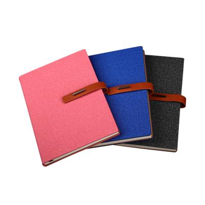 China Custom Printed Logo A5 PU Notebook Diary Faux Leather Leather Notebook Printing With Gift Box for sale