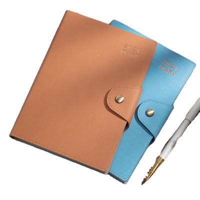 Κίνα Hardcover Customize Logo Gold /Silver Stamping Leather Diary Planner Cotton Velvet PU Journal Student Notebook προς πώληση