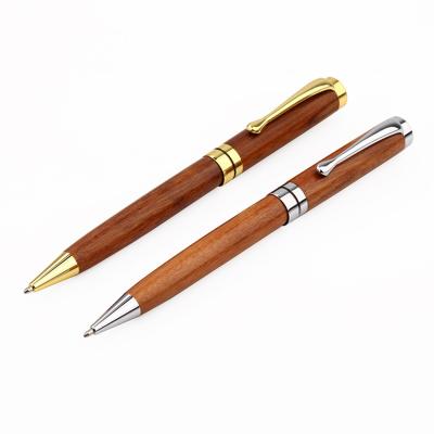 China office & School Pen Promotion Custom Logo Gold Color Metal Roller Pen For Office Solid Wood and School Used à venda