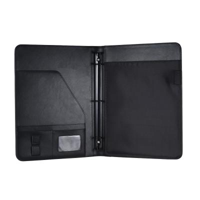 Chine Leather Padfolio Folder Resume File Folder Interview Legal Document Organizer à vendre