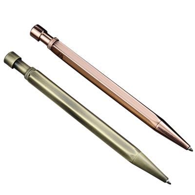 China office & School pen; Promotional Pen Manufacturer Selling Rose Gold Copper Ballpoint Pens Making Custom Metal Ballpoint Pen For Business Executive Gift for sale