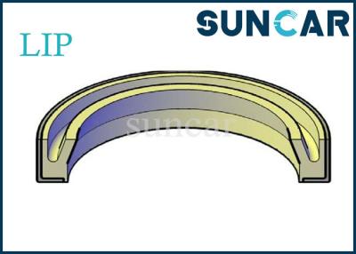 China Mechanical PUR U801/U641+SPCC Lip Oil Seal Wiper Dust Seal For Hydraulic Cylinder for sale