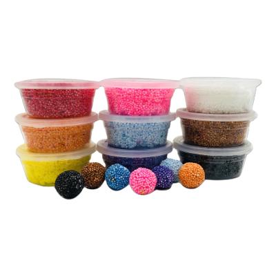 China No Mess Super Light Rainbow Moss Clay For Slime Charms for sale