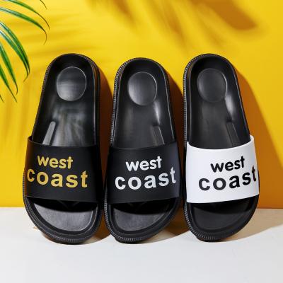 China 2022 Fashion Trend Custom Slippers Slides With Logo Eva Bedroom Indoor Outdoor House Slippers Sandals For Mens Womens Kids Ladies Slides for sale