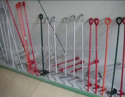 China Aluminum Guy Wire Earth Anchors With Best Good Quality OEM/ODM Earth Anchor System for sale