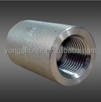 China Steel high tensile strength rebar coupler for sale