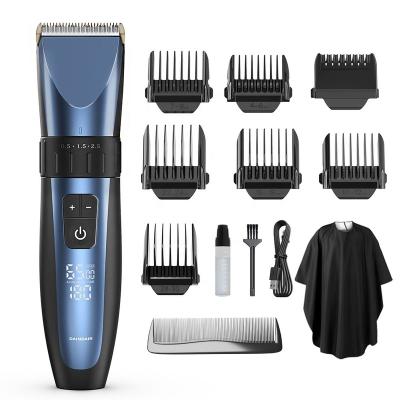 China OEM Outer Head Shaving Hair Cutting Tool For Men Ceramic Cordless Hair Clippers Long Lasting Blades for sale