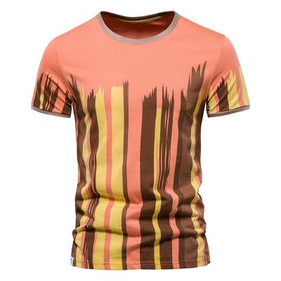 China Custom Multicolor Optional Optional Mens Fitness Sports Slim Vintage T-Shirt Clothes Anti-Shrink for sale