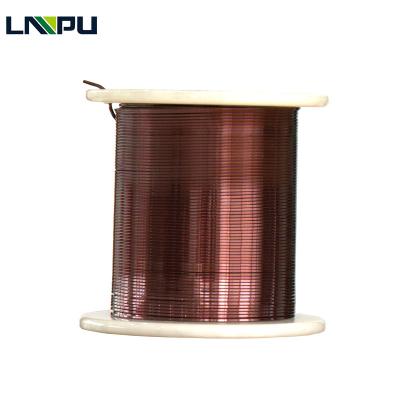 China Transformer Market Price 1 Mm Square Electrical Wire Winding Enameled Rectangular Enameled Copper Copper Wire for sale