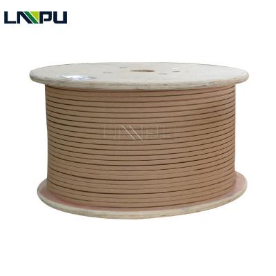 China Wholesale Oil Immersed Transformer Size Flat Round Paper Covered Air Conditioner Wire Enameled High Quality Winding Wire Price for sale