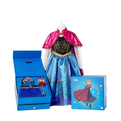 China 2021 New Arrival Frozen Anna Dress Up Costume Children's Washable Halloween Costume for sale