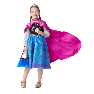 China Dreamy Princess Dress Real/Unique/Comfortable/Safe Girls for Holiday Halloween Birthday Party Costume with Magic Wand and Crown Bag for Chirlden for sale